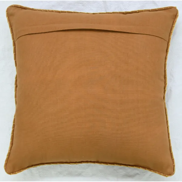 Paisley Textured Velvet Decorative Cushion Cover
