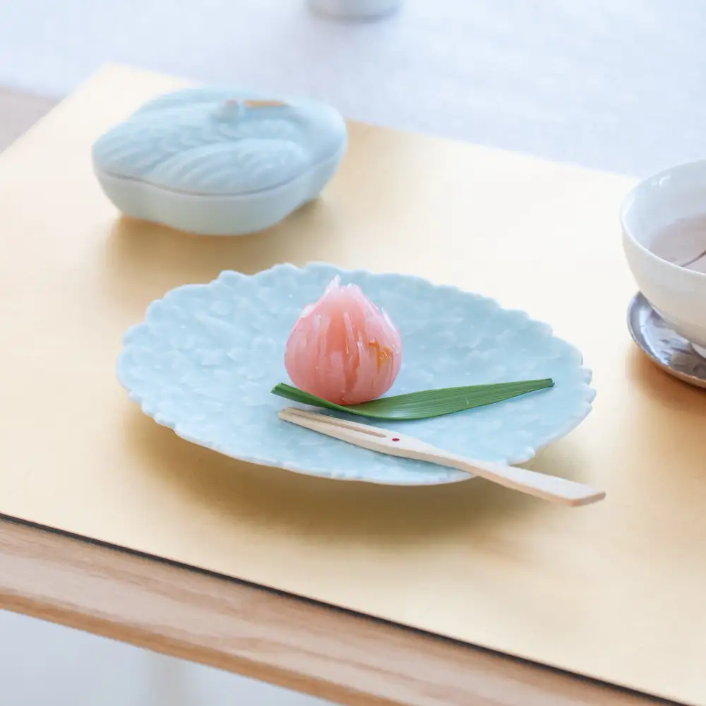 Cherry-Blossom Matte Side Plate