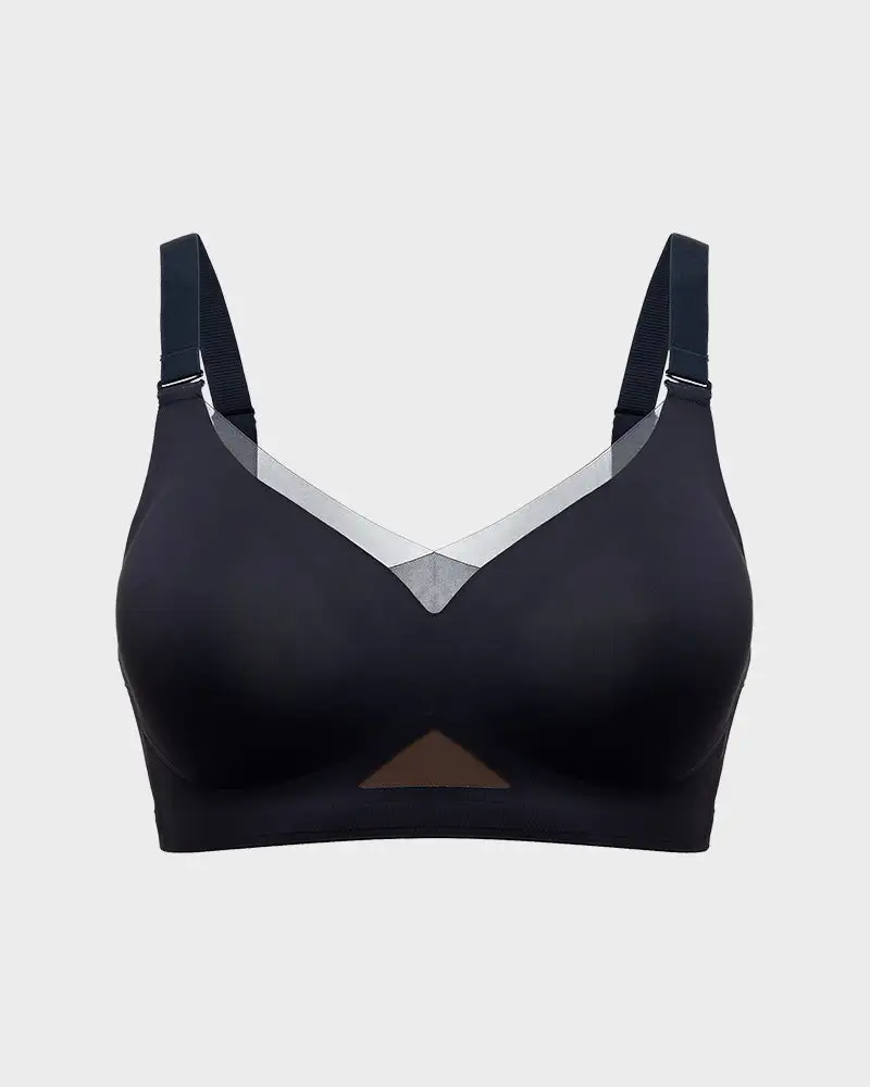 All Day Comfort Wireless Mesh Bra