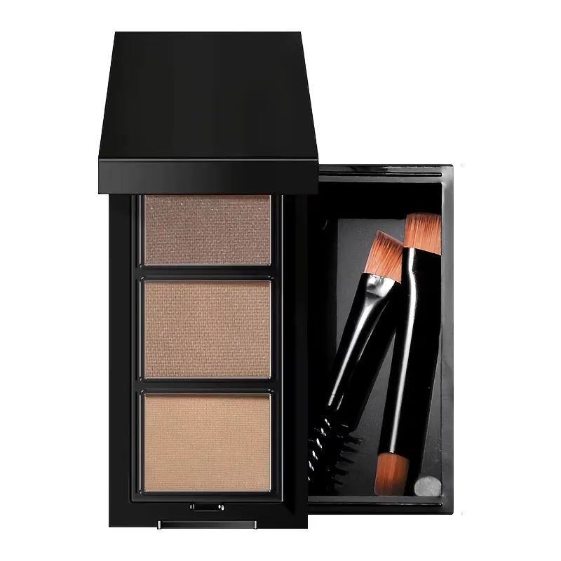 3-Color Eyebrow Powder Palette