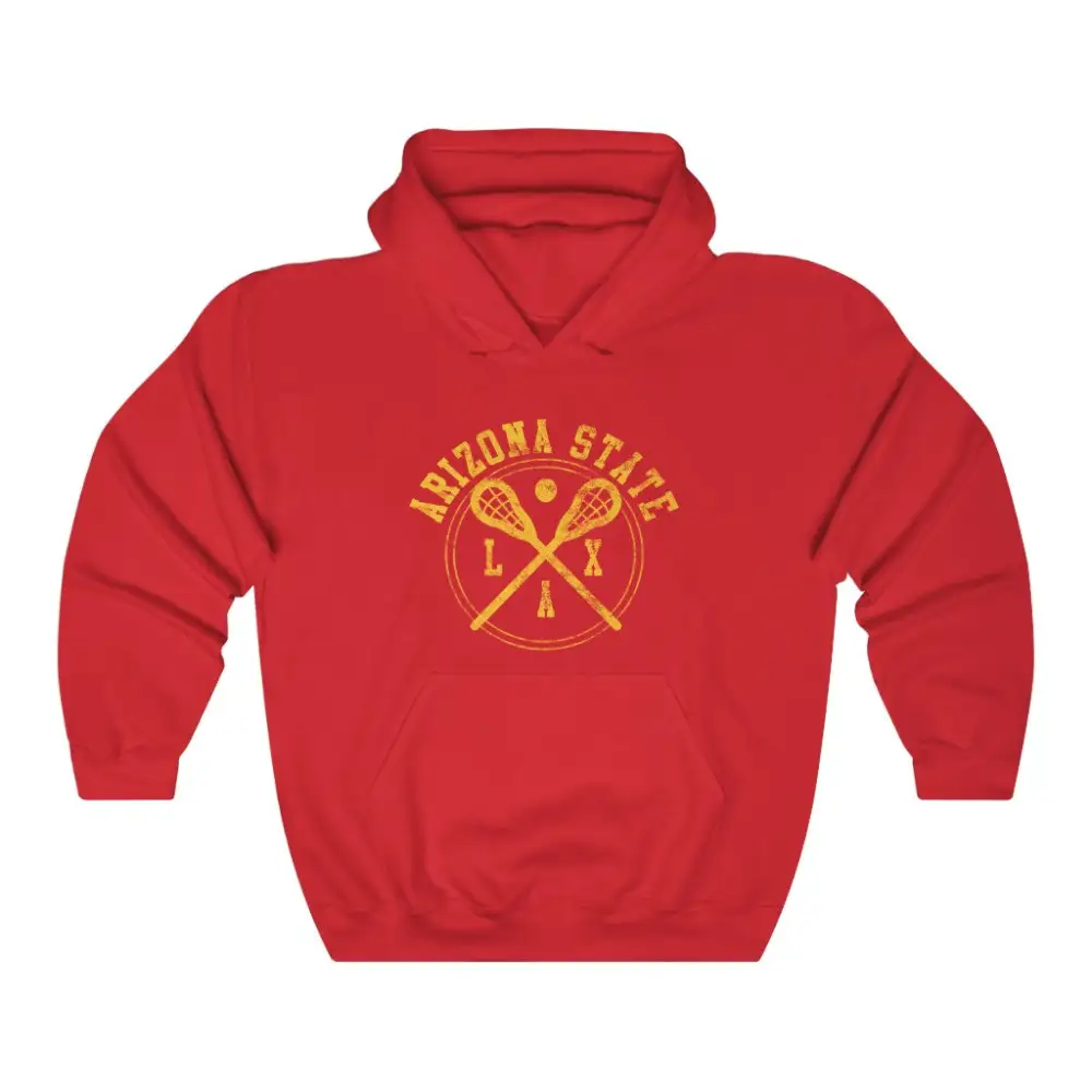 Everyday Vintage Badge Lacrosse Graphic Pullover Hoodie