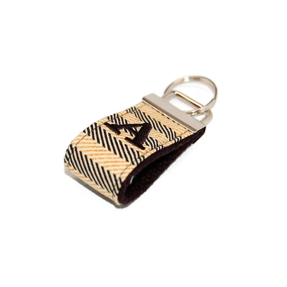 Stripes Statement Keychain