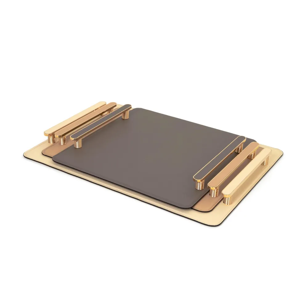 Metal Tray With Handles