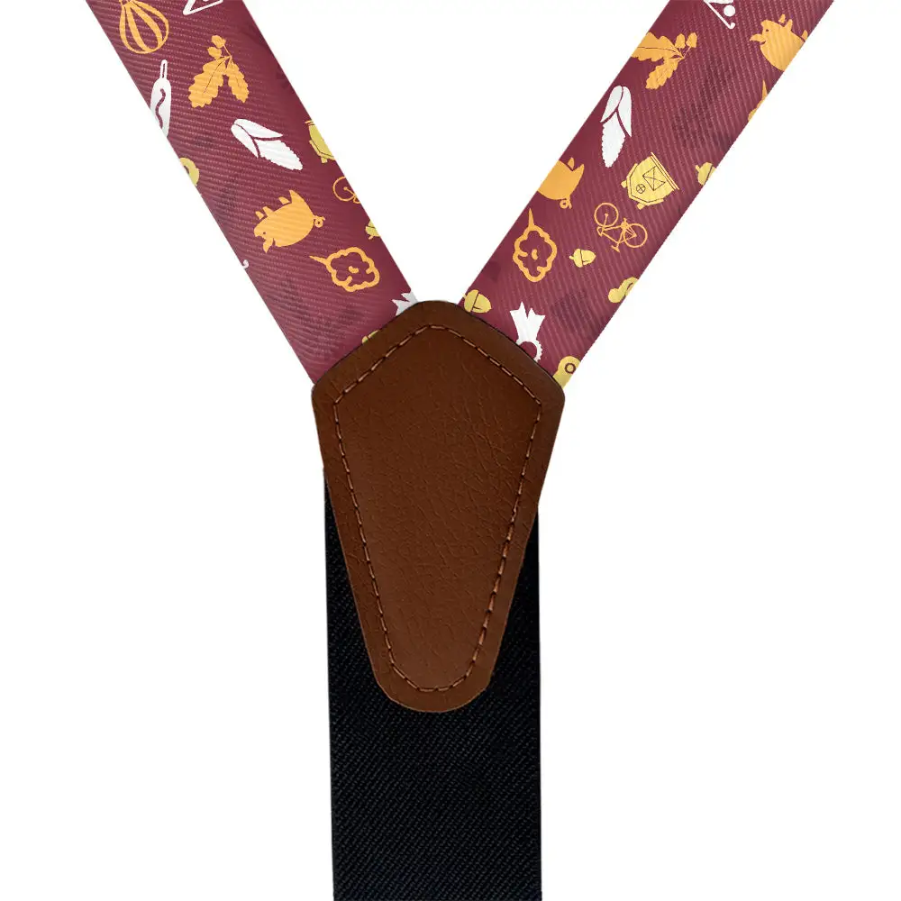 Folk Emblem Suspenders