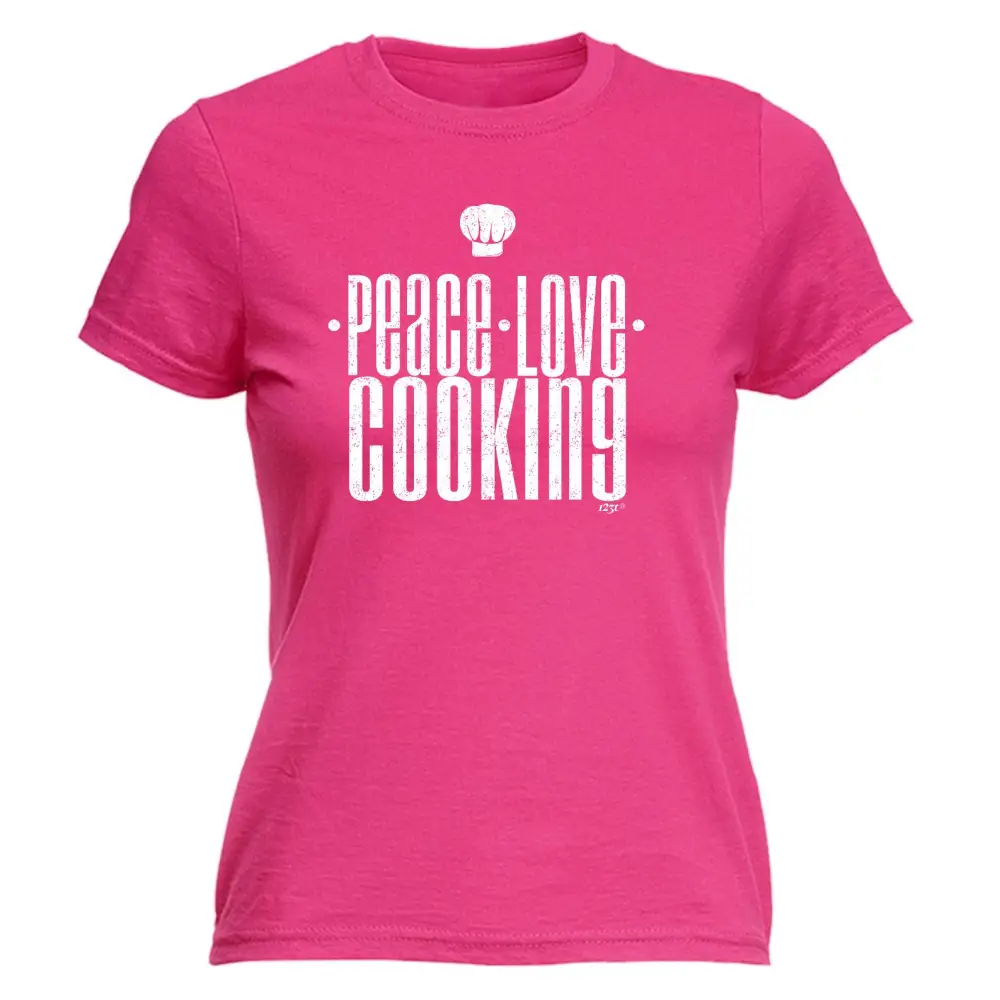 Peace Love Cooking Graphic Tee