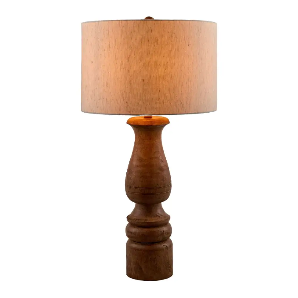 Painted Linen Shade Linen Table Lamp