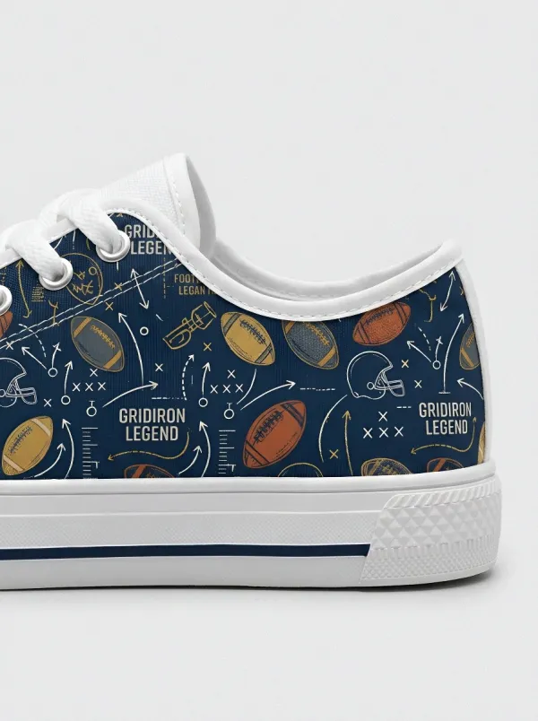 Men's American Football Gridiron Legend Printed Sneakers