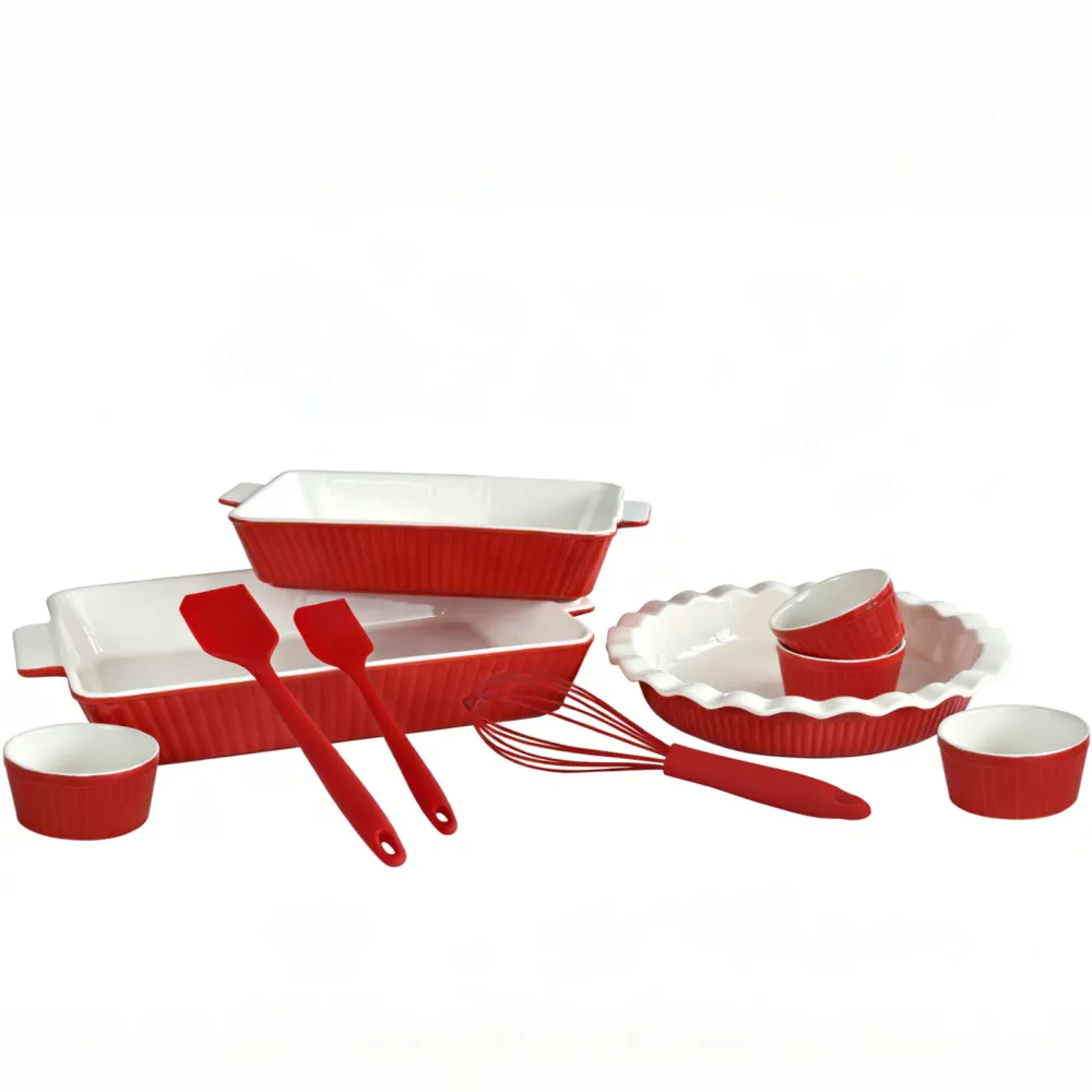 Coordinated Ceramic Bakeware Set