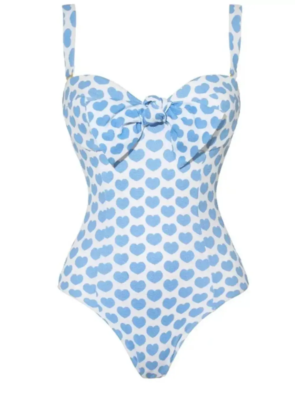 Printed One Piece Skirt Swim Dress