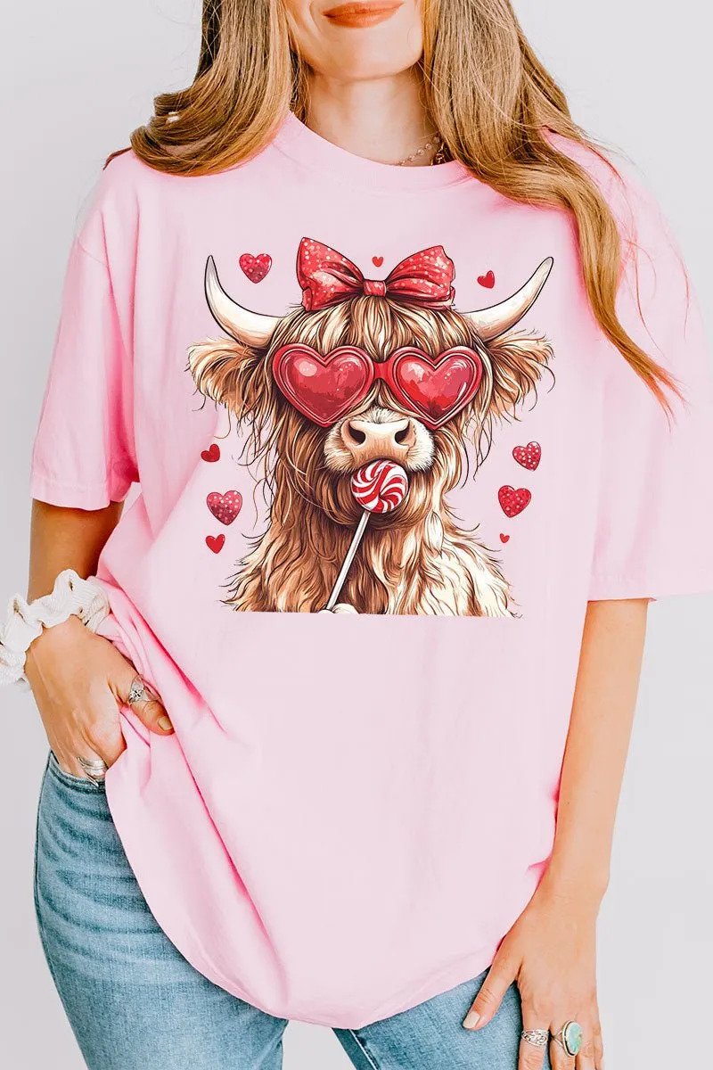 Highland Cow Cotton Tee