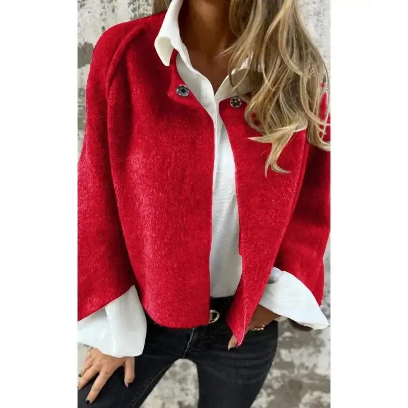 Wool Tailored Cardigan