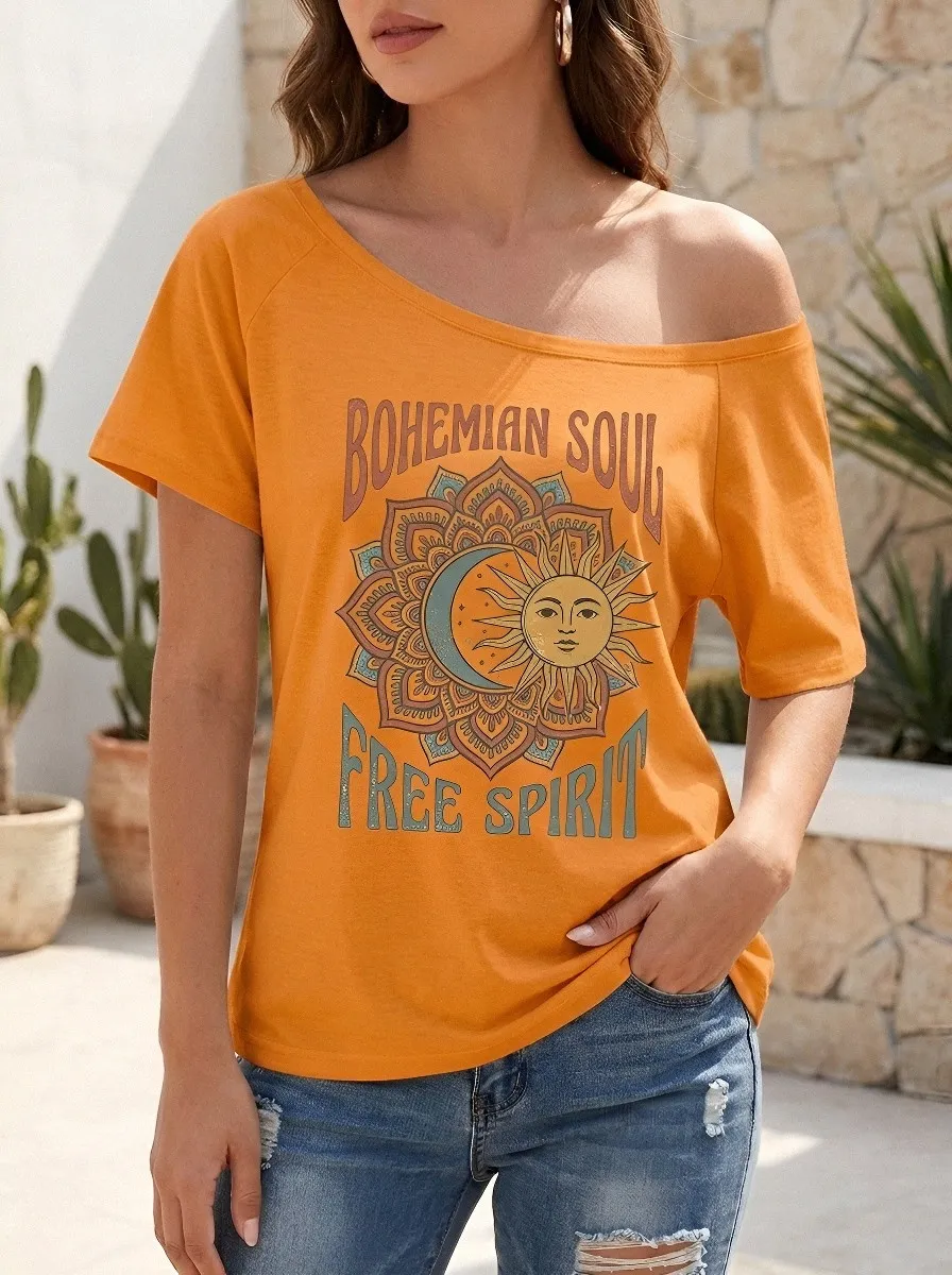 Bohemian Soul Sun T-Shirt