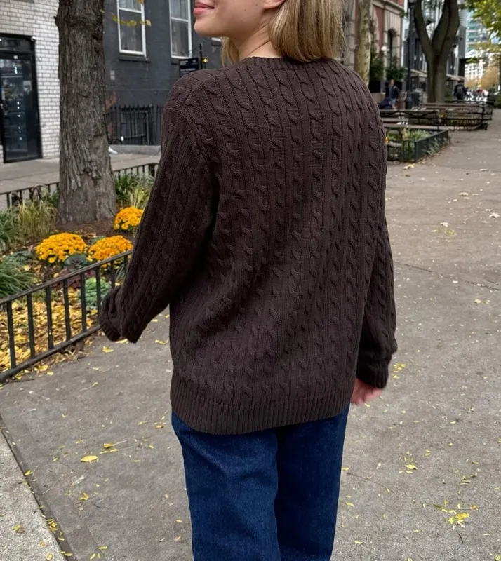 Mocha Knit Sweater