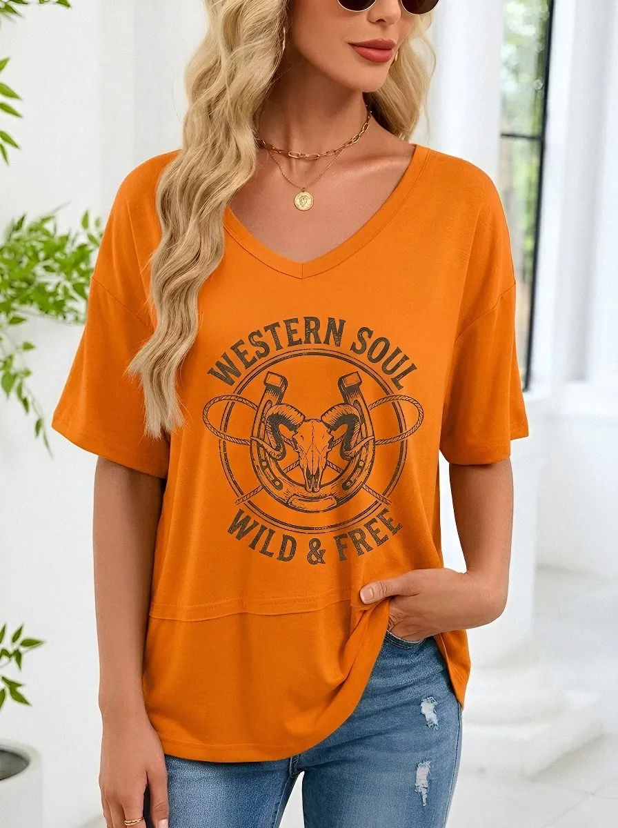 Western Soul Ram T-Shirt