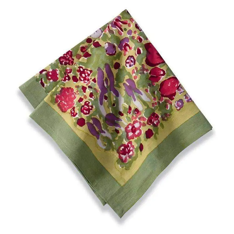 Refined Garden Watercolor Napkin Set