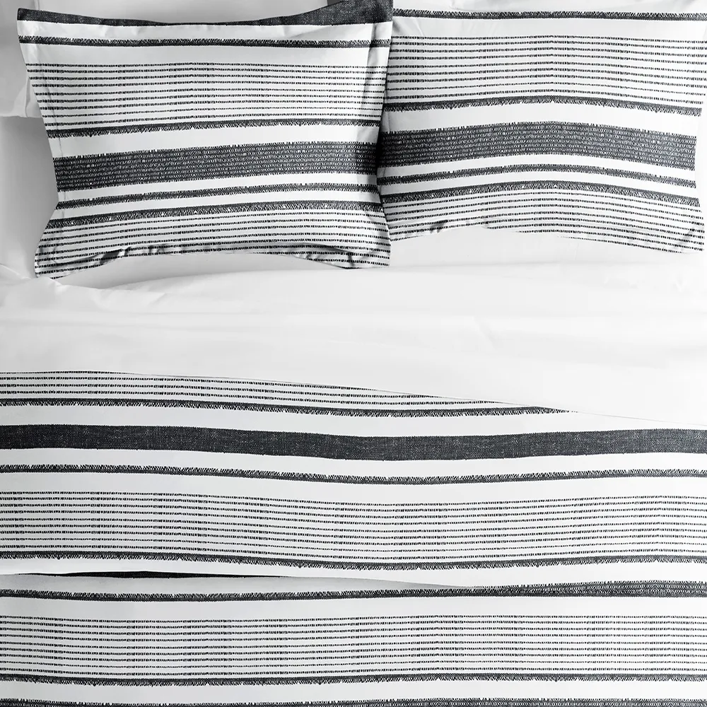 Vintage Stripe Pattern Duvet Cover Set
