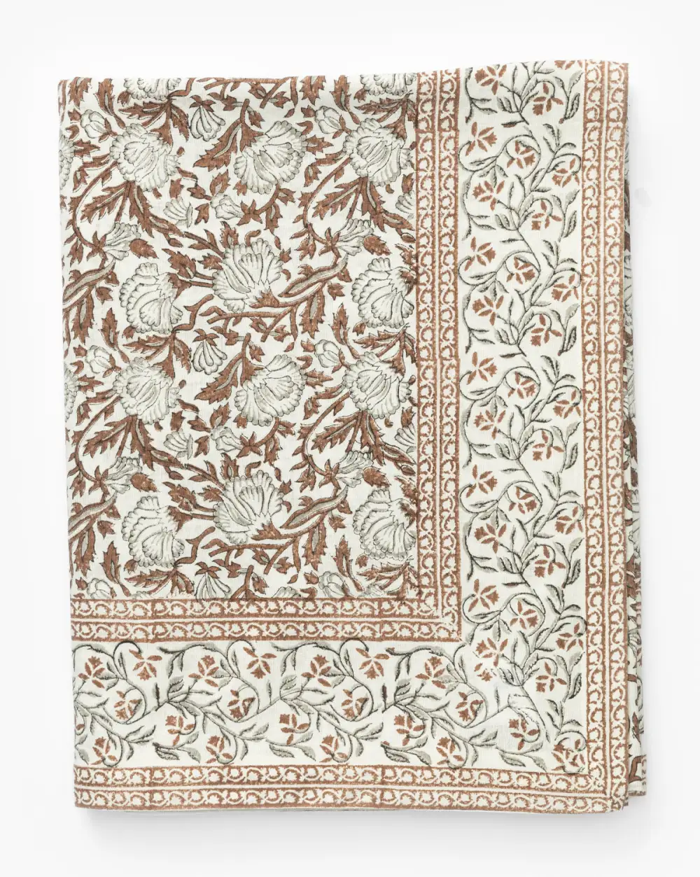 Printed Linen Tablecloth