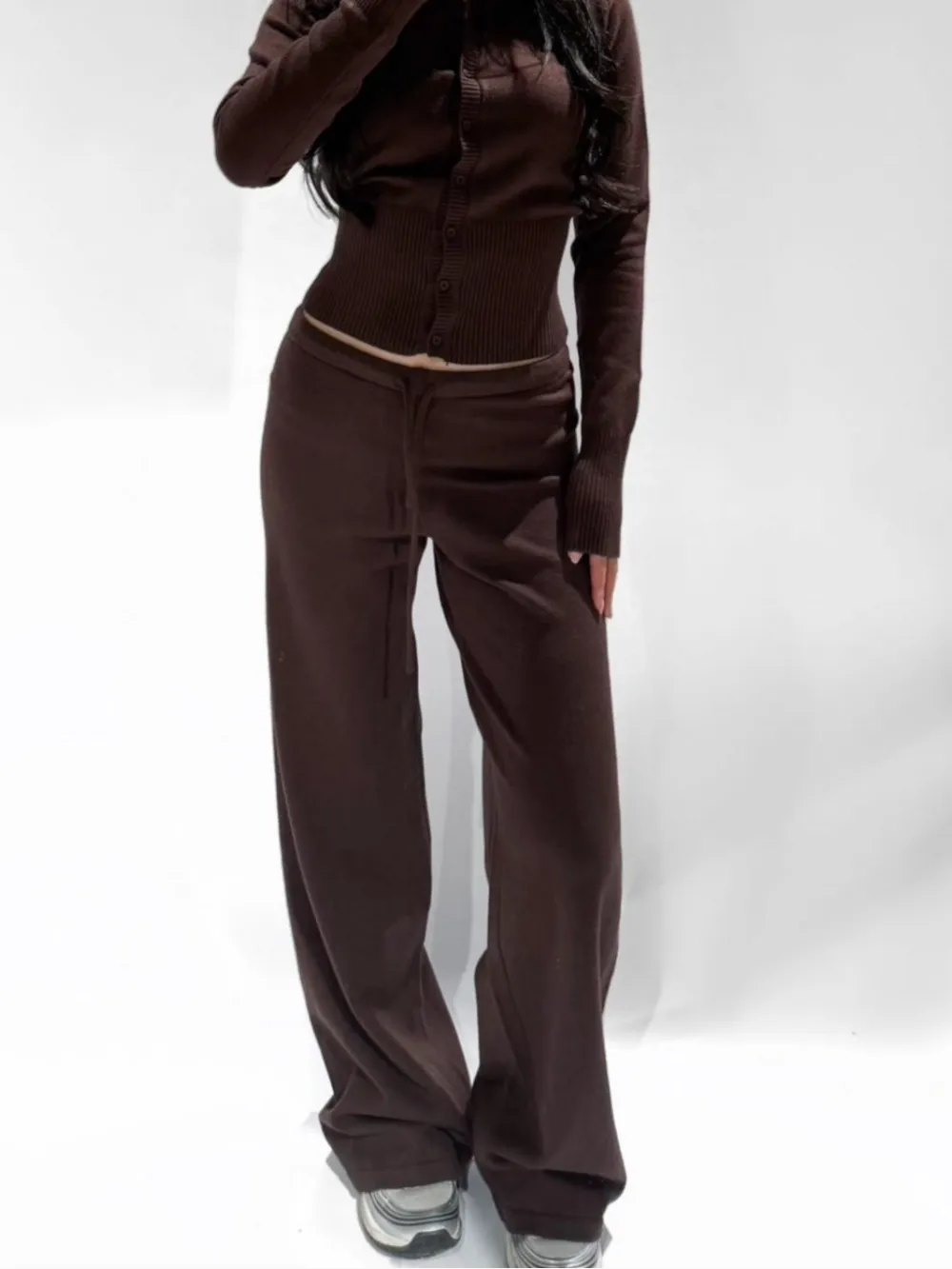Soft Mid Rise Trousers