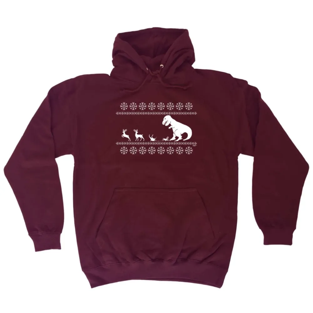 Dinosaur Lunch Graphic Hoodie