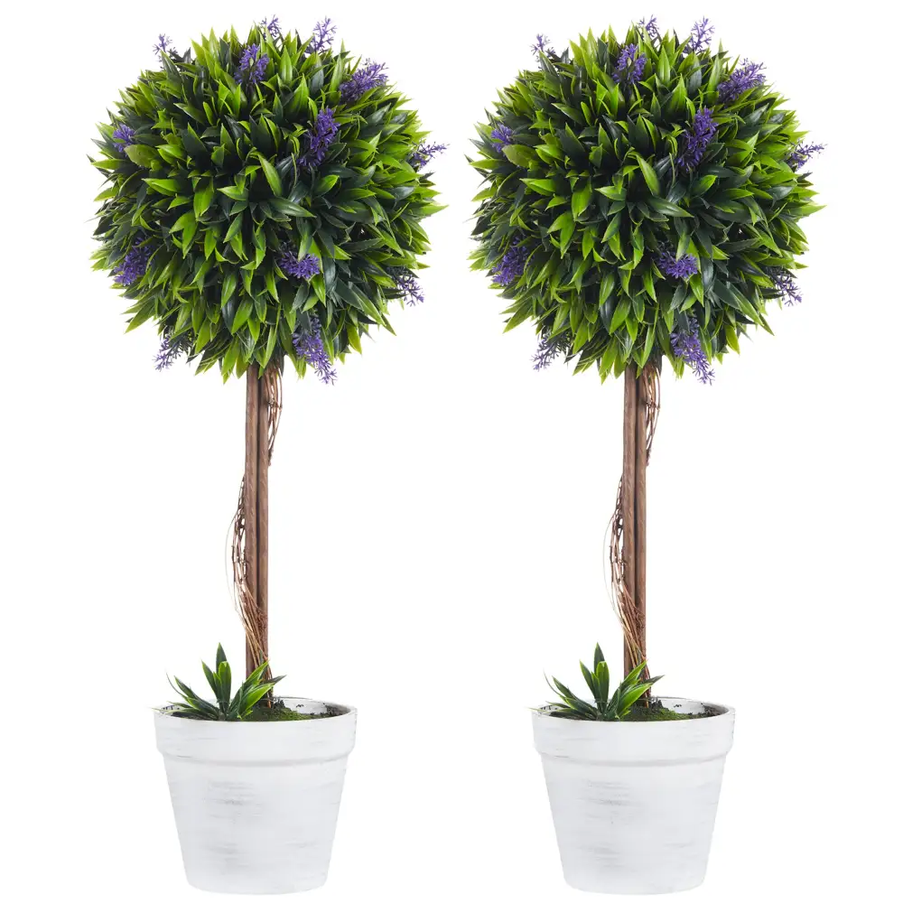 Utility Inspired Round Artificial Topiary Plant