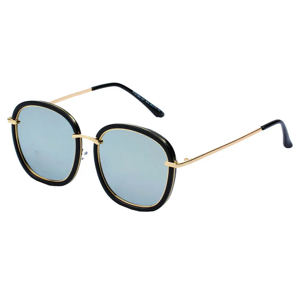 Sleek Round Frame Sunglasses
