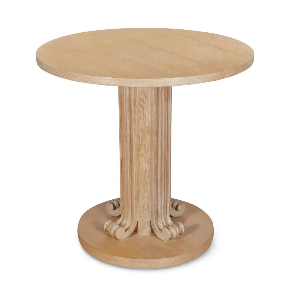 Oak Hardwood Side Table