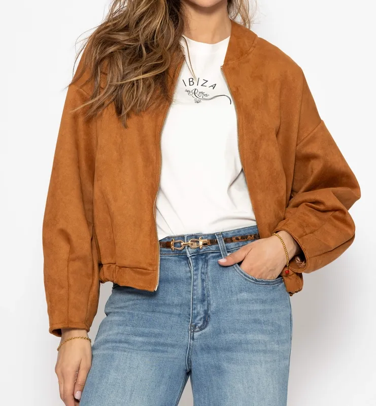 Brown Relaxed Everyday Jacket