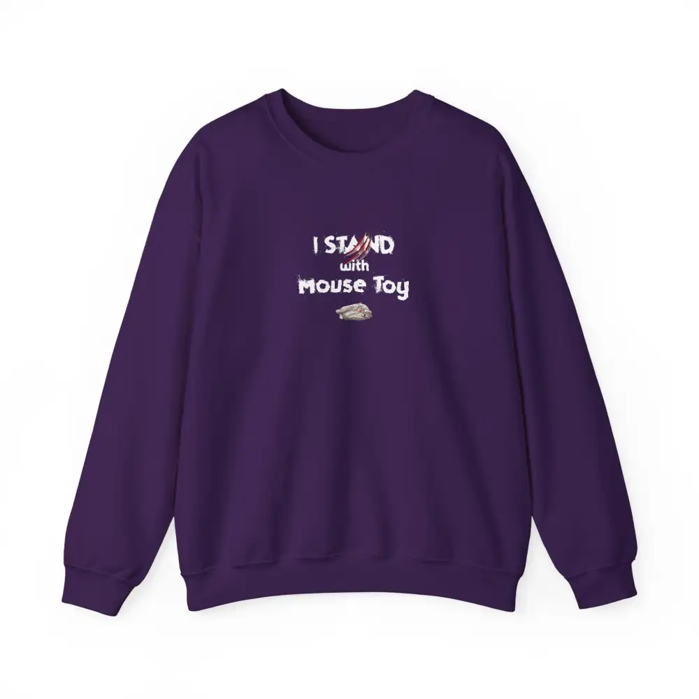 Mouse Toy Cat Crewneck Sweatshirt