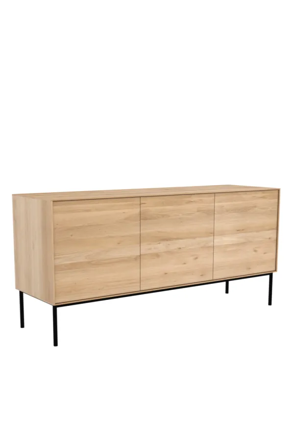 Refined Varnished Oak Sideboard