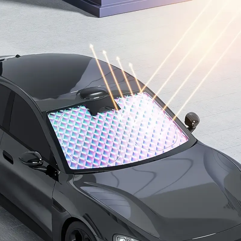1pc Portable Foldable Car Windshield Sunshade