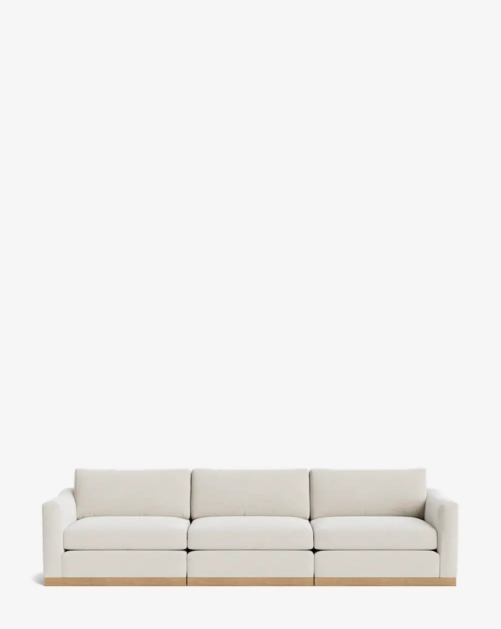 Modular Oak Sofa