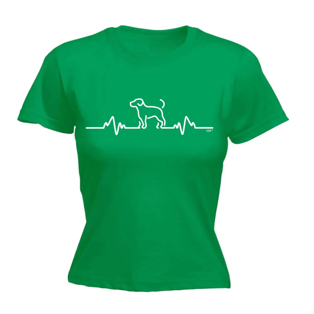 Dog Graphic Fitted Tee