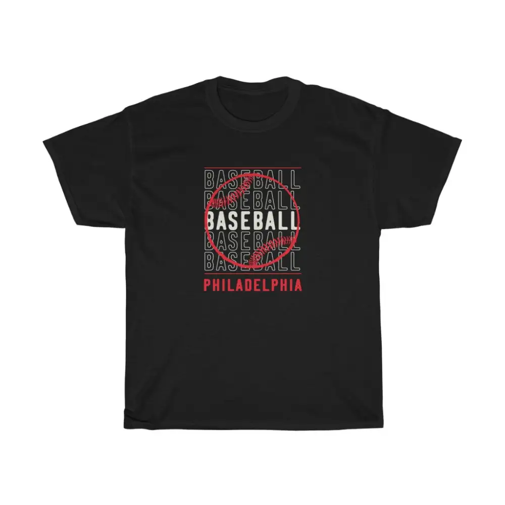 Baseball Philadelphia with Baseball Graphic T-Shirt