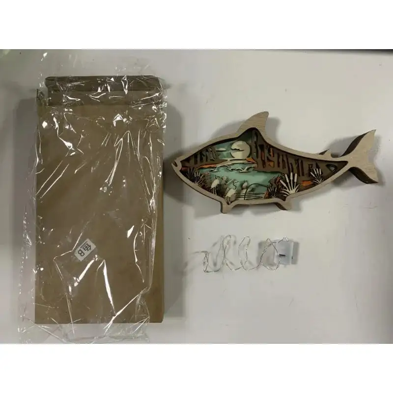 Wooden Decorative Wall Light