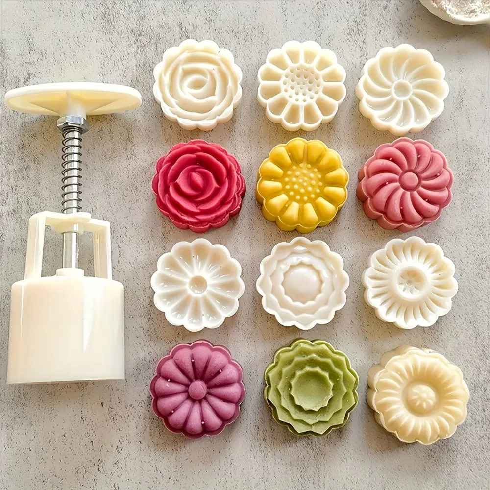 Flower Press Baking Mold Set