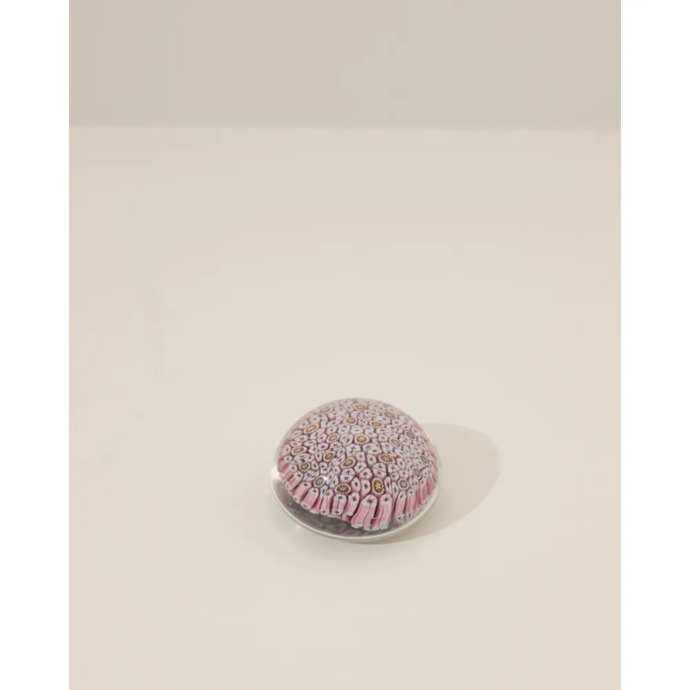 Mosaic Glass Paperweight
