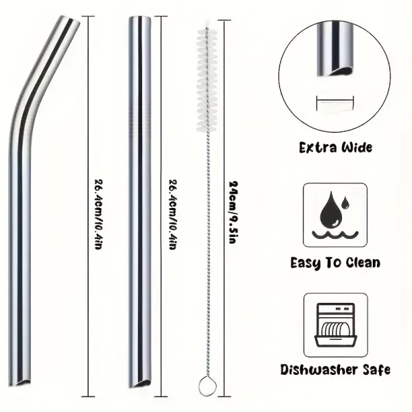 Stainless Steel Reusable Straws