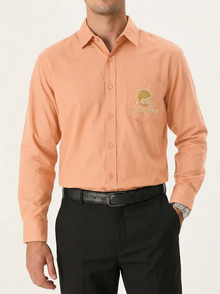 Football Graphic Casual Shirt