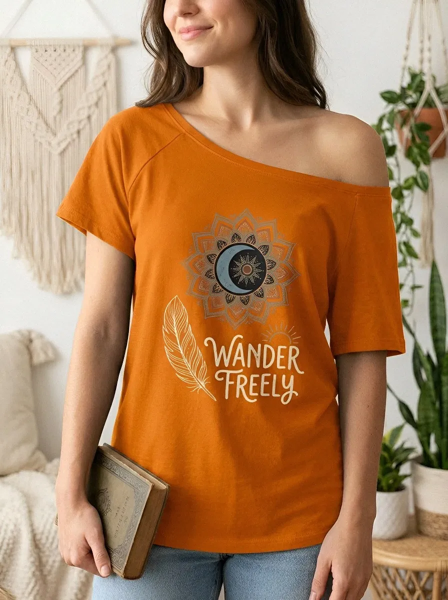 Boho Wander Freely T-Shirt