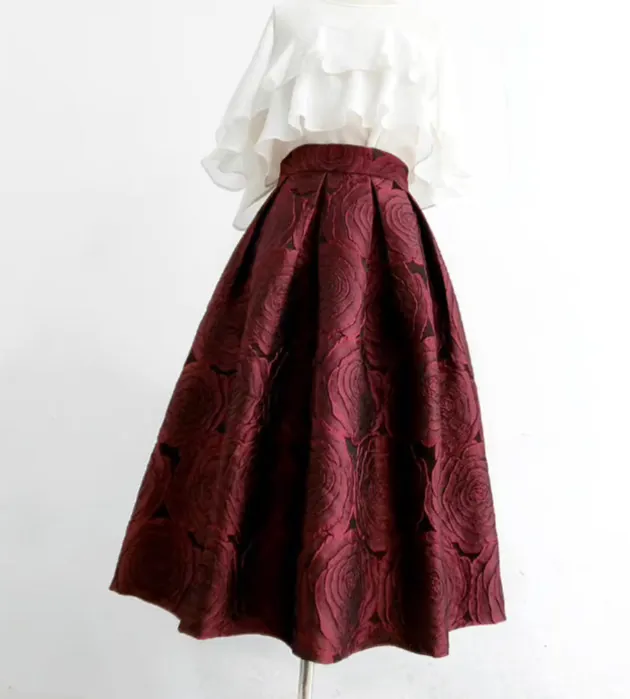 Graceful Carry Everyday Casual Pocket Skirt
