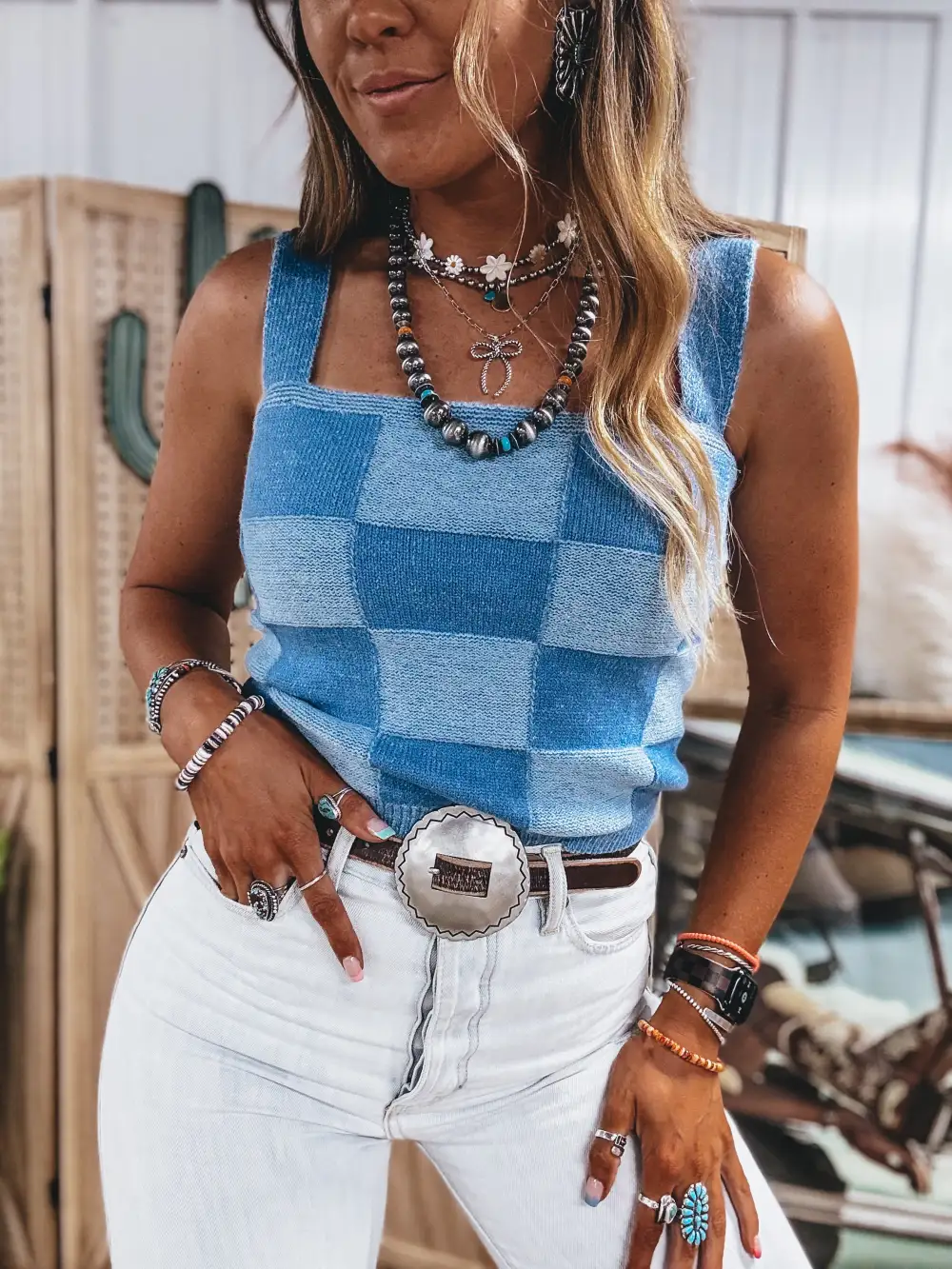 Slim Ribbed Cropped Tank Top