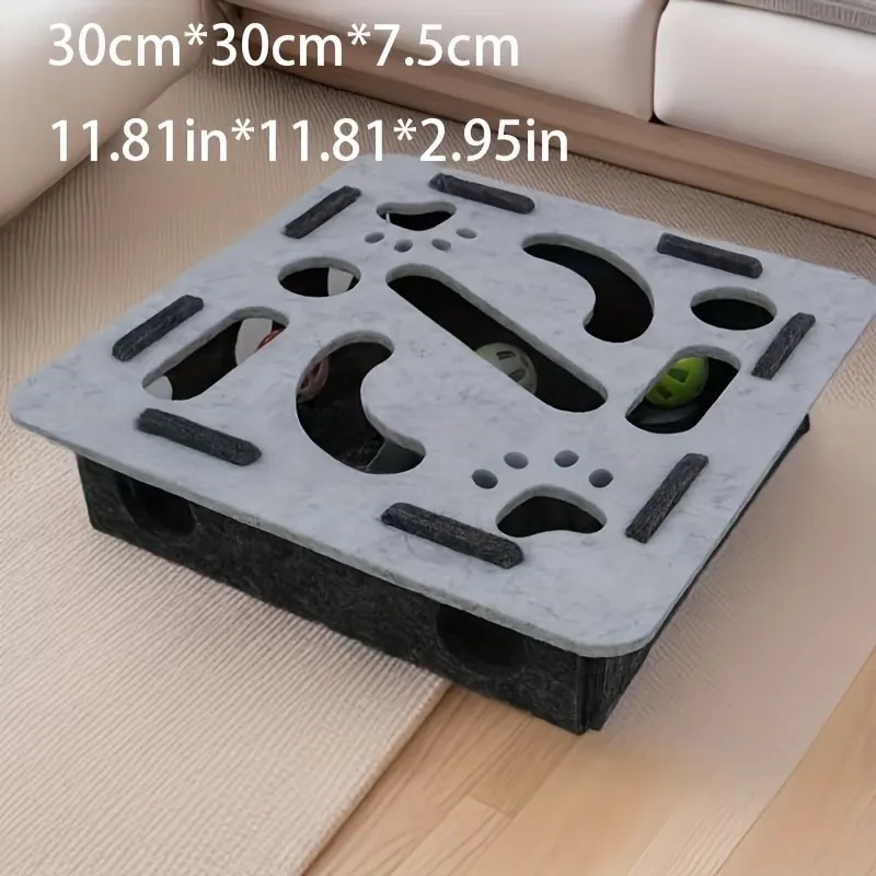 Interactive Cat Ball Maze Toy