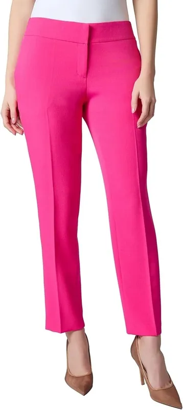 Crepe Pocket Zipper Pants