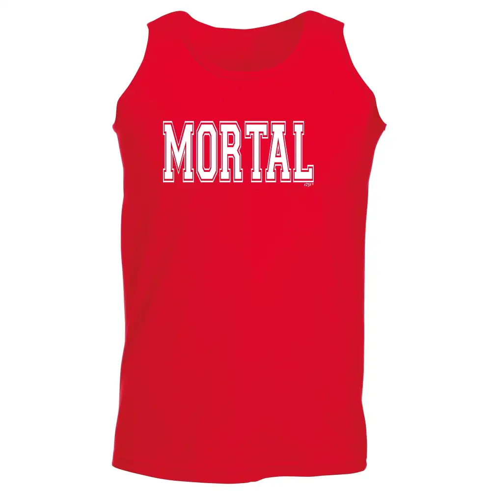 Mortal Statement Graphic Tank Top