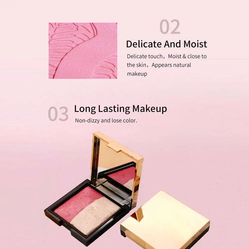 Cream Blush Highlight Compact