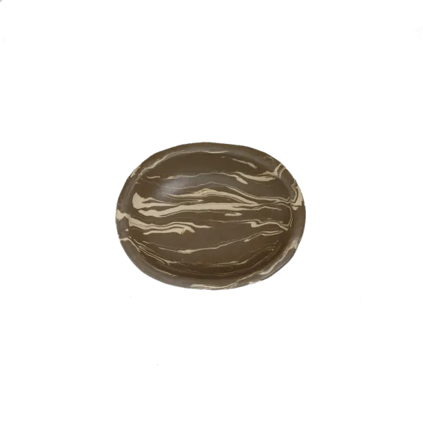 Marble Dark Egg Bowl