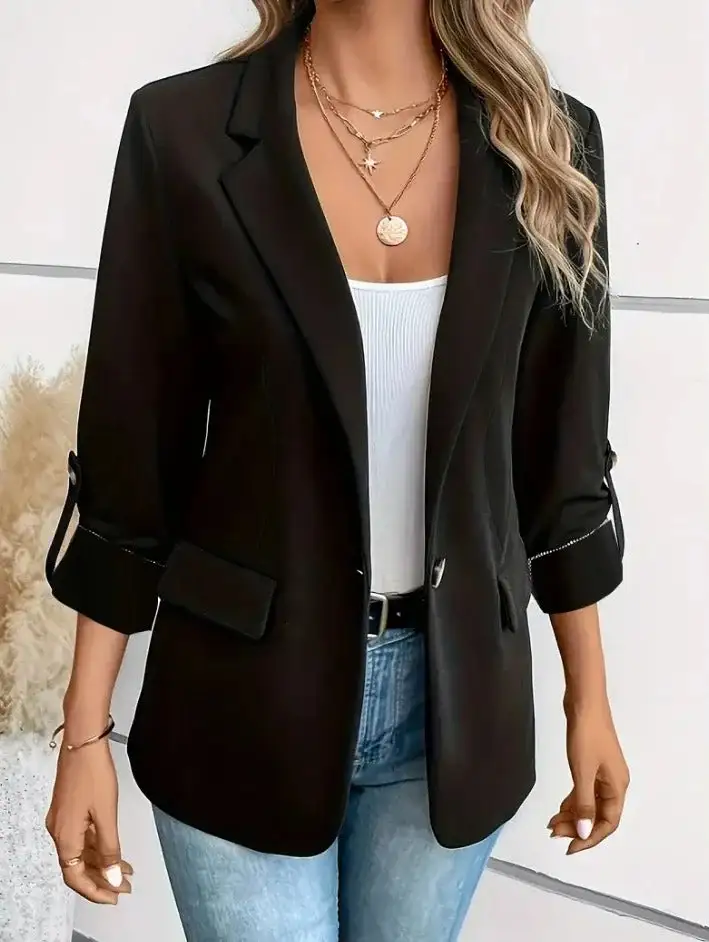 Slim-Fit Tailored Blazer