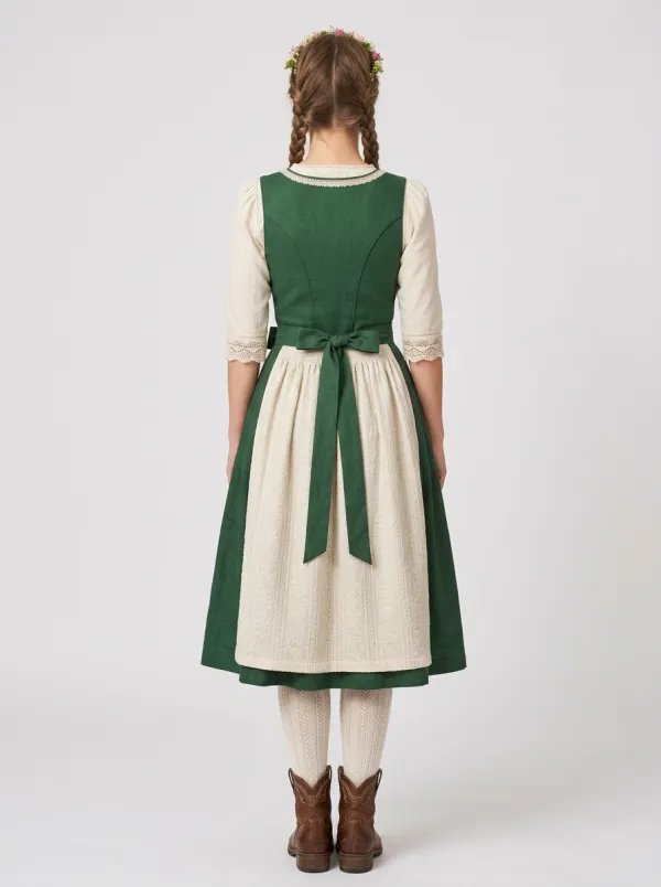 Traditional Women's Bavarian Oktoberfest Dirndl Dress