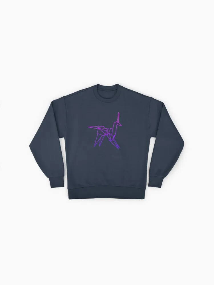 Origami Unicorn Blade Runner Sweatshirt