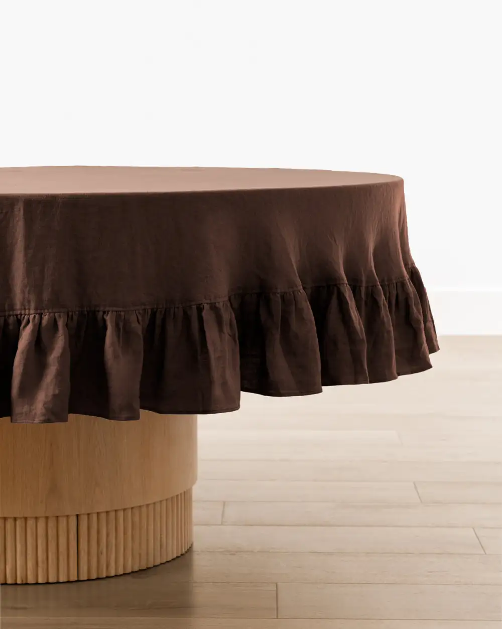 Gingham Linen Tablecloth